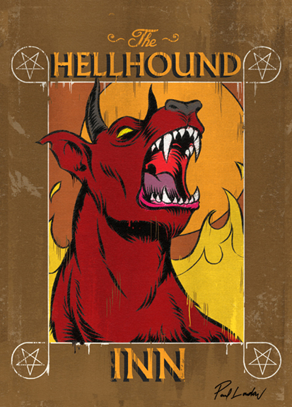 hell hound, hellhound, pub horror